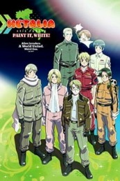 Постер к аниме Хеталия и страны Оси: Мир в белом