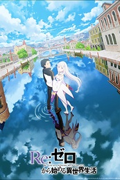 Постер к аниме Re:Zero. Жизнь с нуля в альтернативном мире 3 сезон