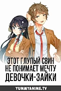 Постер к аниме Этот глупый свин не понимает мечту девочки-зайки