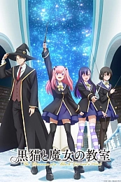 Постер к аниме Чёрная кошка и класс ведьм