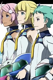 Постер к аниме Эврика 7 AO: Цветы Юнгфрау